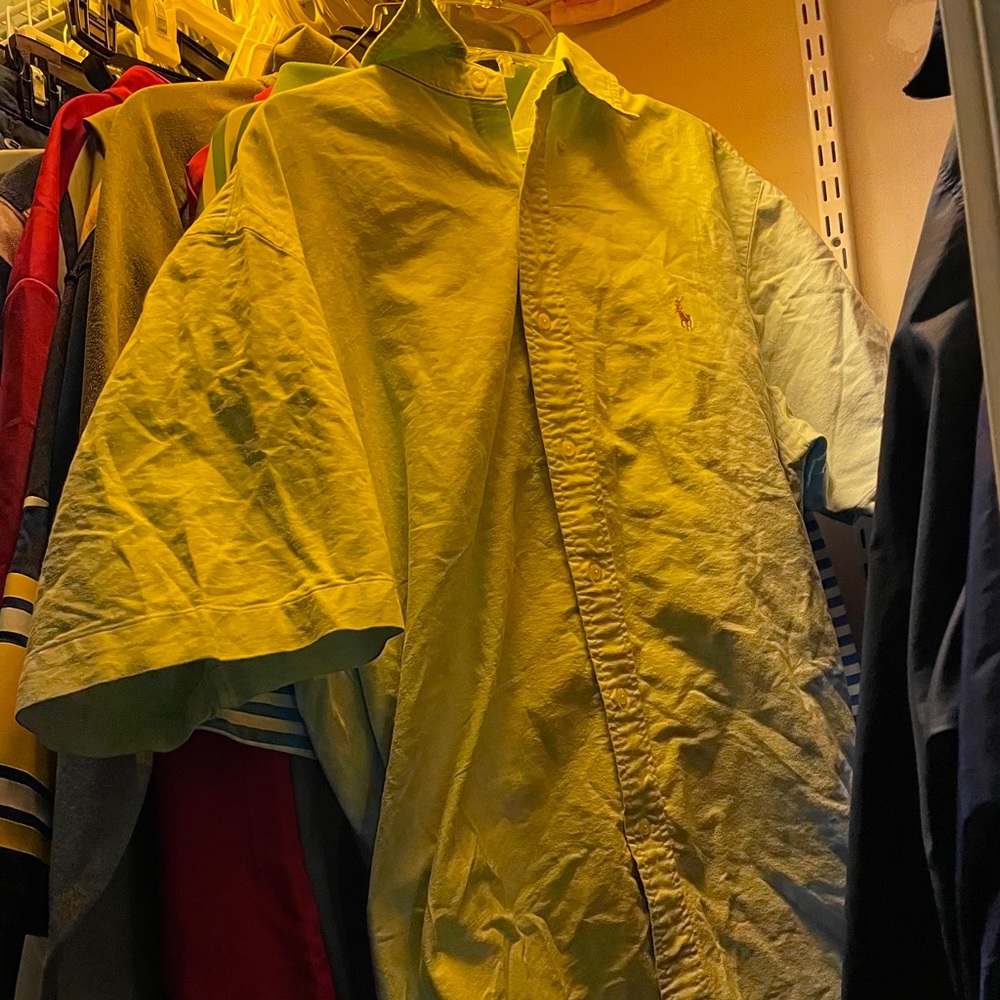 Blue Polo button down